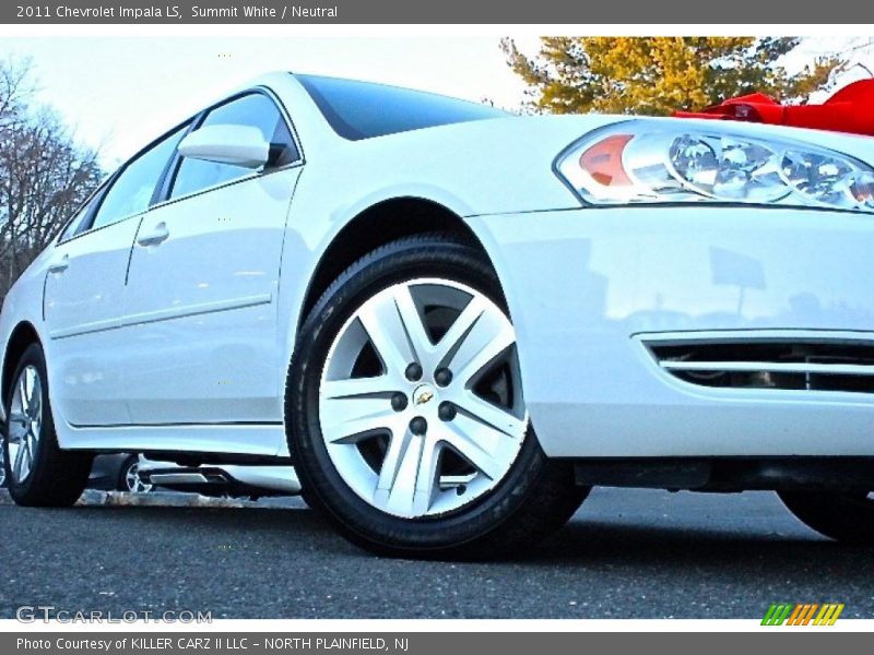 Summit White / Neutral 2011 Chevrolet Impala LS
