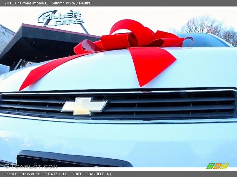 Summit White / Neutral 2011 Chevrolet Impala LS