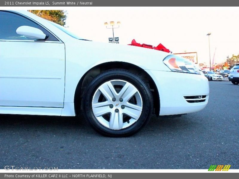 Summit White / Neutral 2011 Chevrolet Impala LS