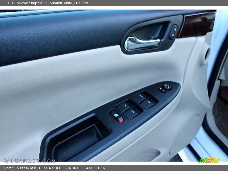 Summit White / Neutral 2011 Chevrolet Impala LS