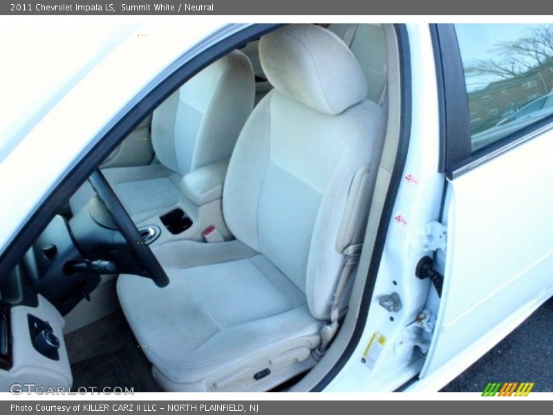 Summit White / Neutral 2011 Chevrolet Impala LS