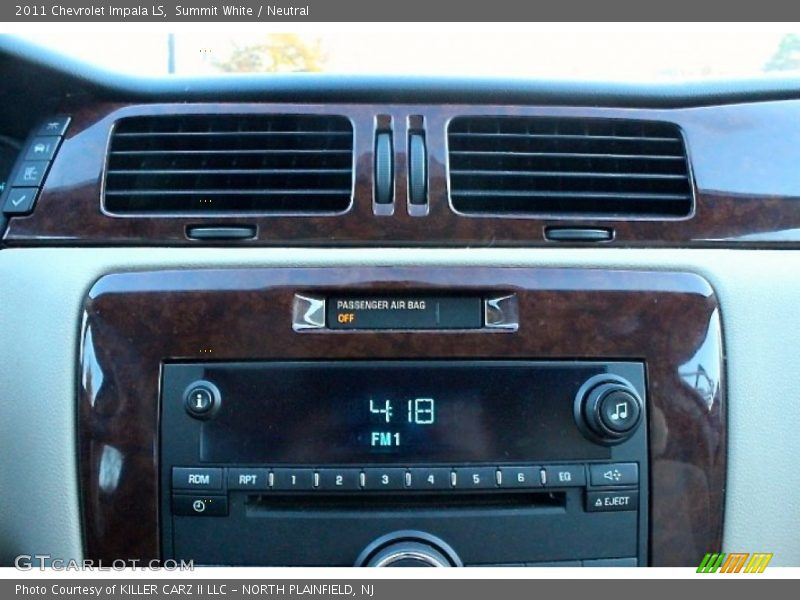 Summit White / Neutral 2011 Chevrolet Impala LS