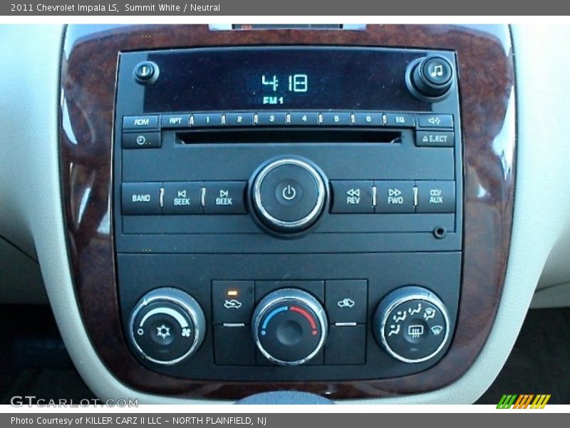 Summit White / Neutral 2011 Chevrolet Impala LS