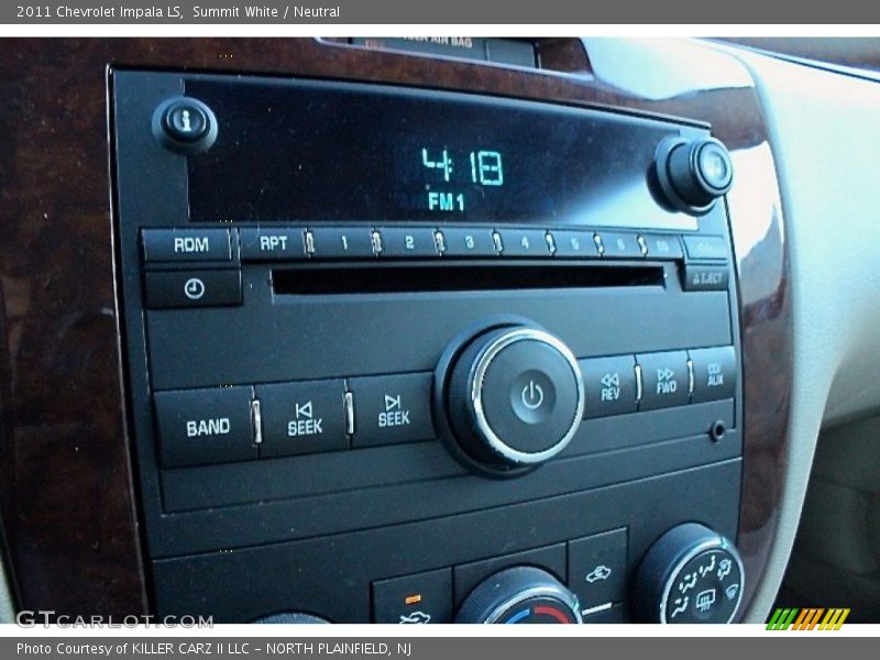 Summit White / Neutral 2011 Chevrolet Impala LS