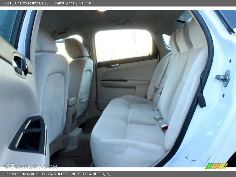 Summit White / Neutral 2011 Chevrolet Impala LS