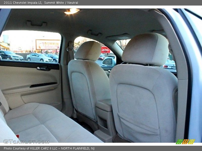 Summit White / Neutral 2011 Chevrolet Impala LS