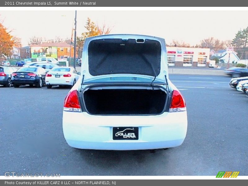 Summit White / Neutral 2011 Chevrolet Impala LS