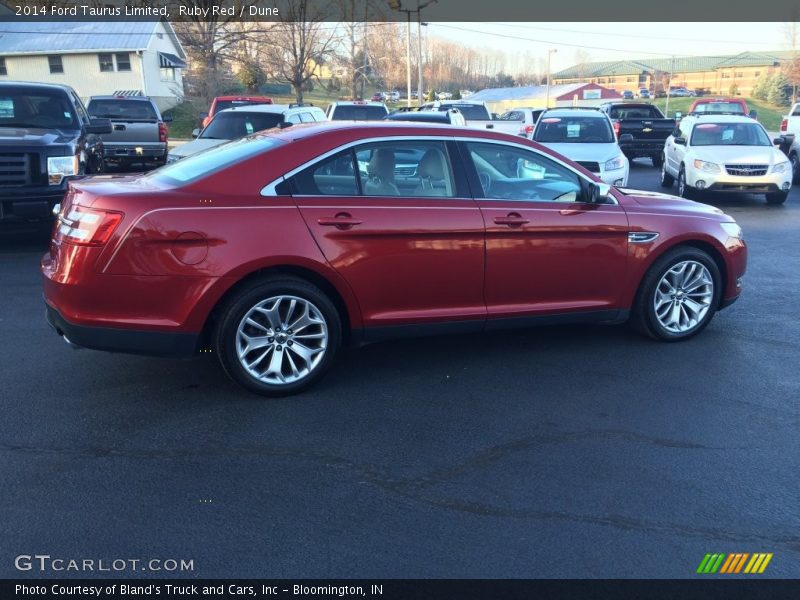 Ruby Red / Dune 2014 Ford Taurus Limited