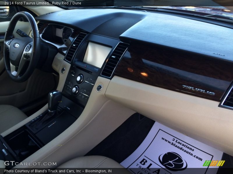 Ruby Red / Dune 2014 Ford Taurus Limited