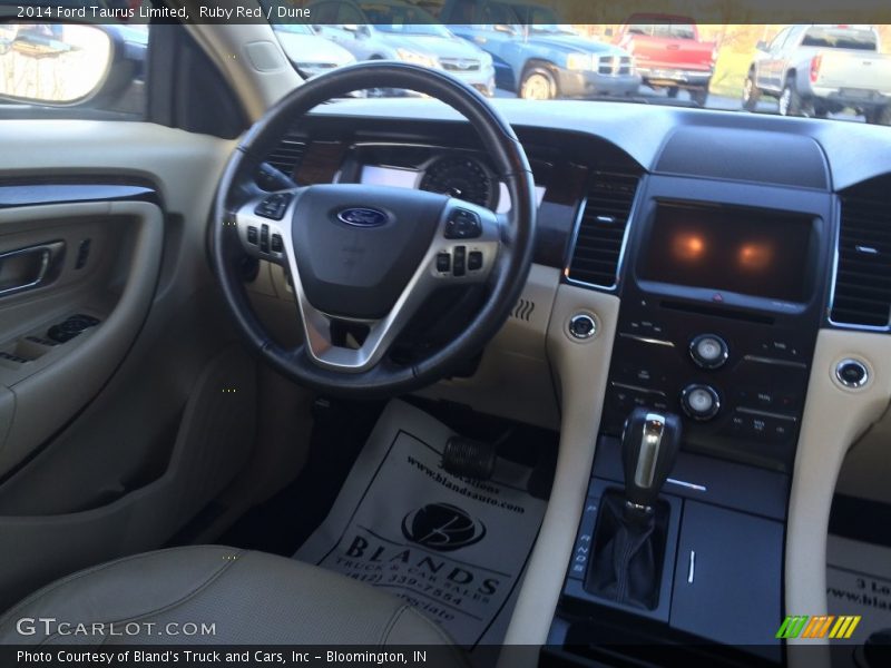 Ruby Red / Dune 2014 Ford Taurus Limited