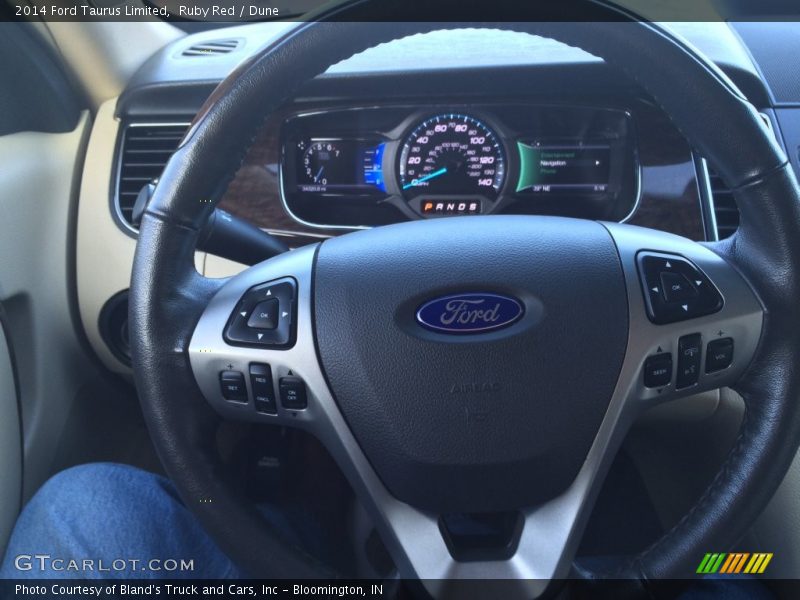 Ruby Red / Dune 2014 Ford Taurus Limited