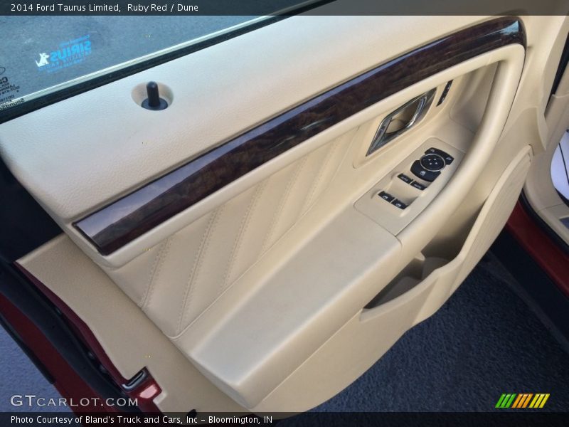 Ruby Red / Dune 2014 Ford Taurus Limited