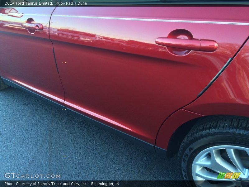Ruby Red / Dune 2014 Ford Taurus Limited