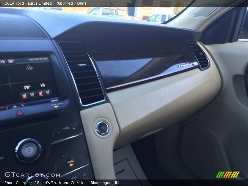 Ruby Red / Dune 2014 Ford Taurus Limited