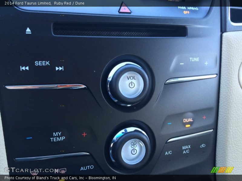 Ruby Red / Dune 2014 Ford Taurus Limited