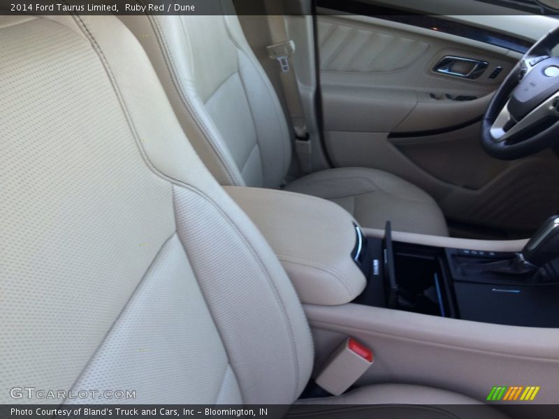 Ruby Red / Dune 2014 Ford Taurus Limited