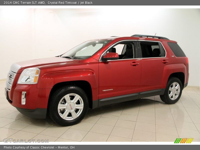 Crystal Red Tintcoat / Jet Black 2014 GMC Terrain SLT AWD