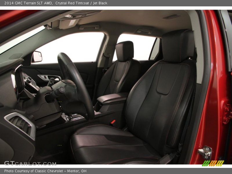 Crystal Red Tintcoat / Jet Black 2014 GMC Terrain SLT AWD