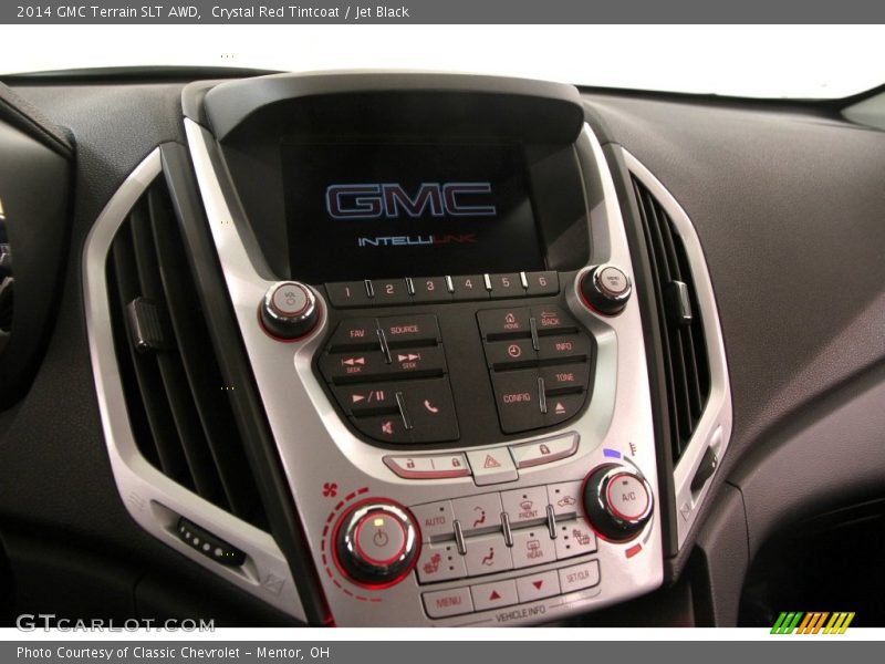 Crystal Red Tintcoat / Jet Black 2014 GMC Terrain SLT AWD