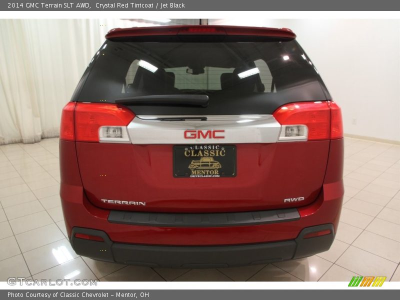 Crystal Red Tintcoat / Jet Black 2014 GMC Terrain SLT AWD