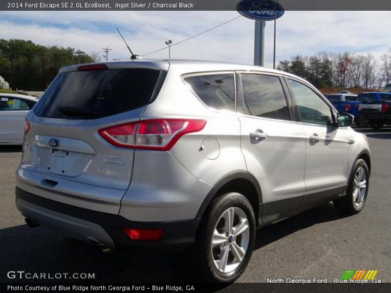 Ingot Silver / Charcoal Black 2014 Ford Escape SE 2.0L EcoBoost