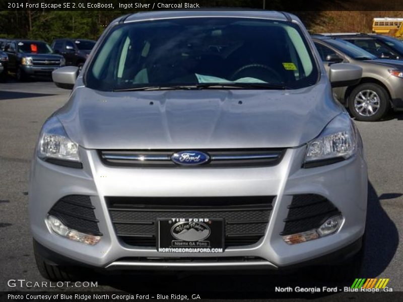Ingot Silver / Charcoal Black 2014 Ford Escape SE 2.0L EcoBoost