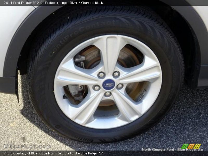 Ingot Silver / Charcoal Black 2014 Ford Escape SE 2.0L EcoBoost