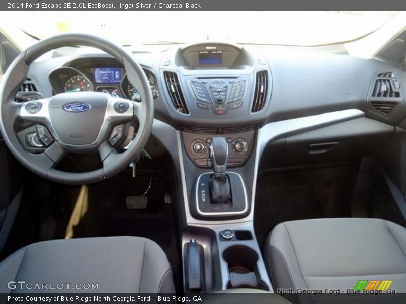 Ingot Silver / Charcoal Black 2014 Ford Escape SE 2.0L EcoBoost