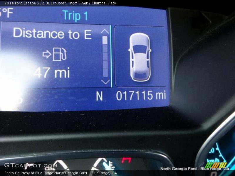 Ingot Silver / Charcoal Black 2014 Ford Escape SE 2.0L EcoBoost