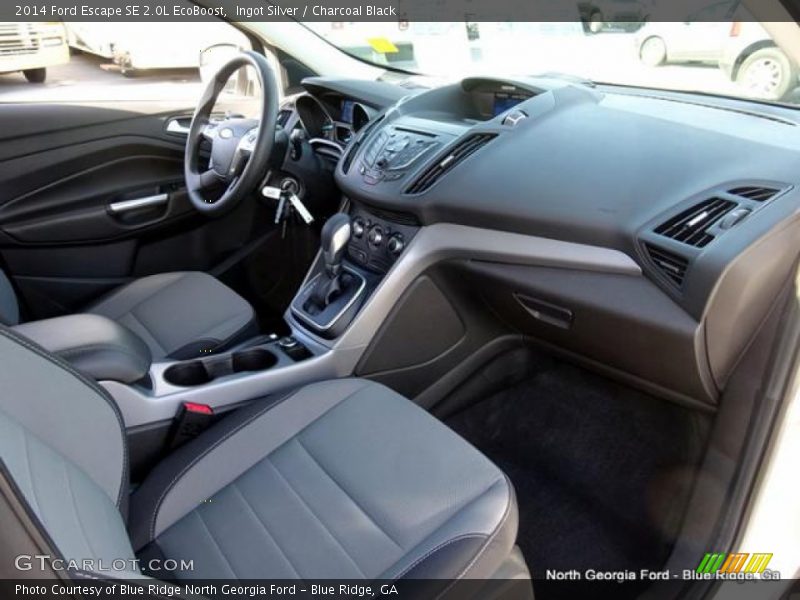 Ingot Silver / Charcoal Black 2014 Ford Escape SE 2.0L EcoBoost