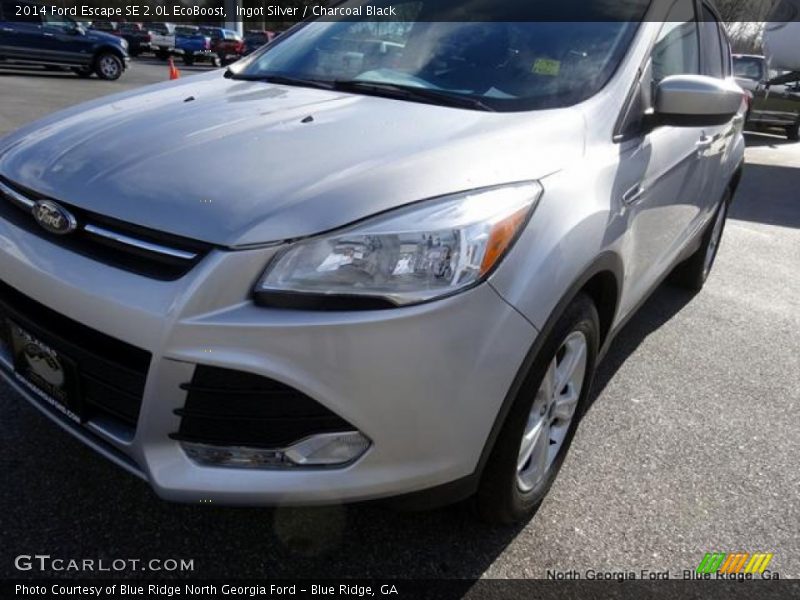 Ingot Silver / Charcoal Black 2014 Ford Escape SE 2.0L EcoBoost