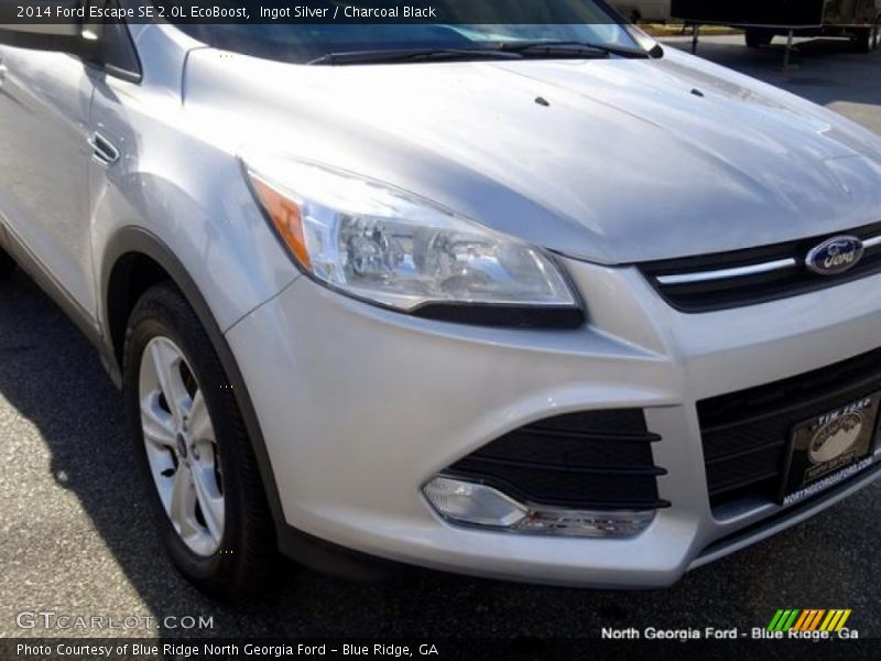 Ingot Silver / Charcoal Black 2014 Ford Escape SE 2.0L EcoBoost