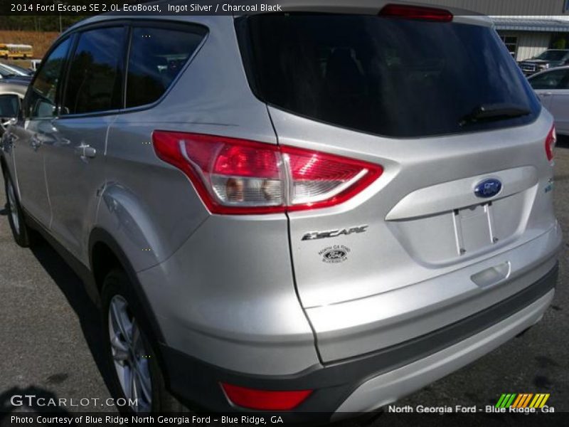 Ingot Silver / Charcoal Black 2014 Ford Escape SE 2.0L EcoBoost
