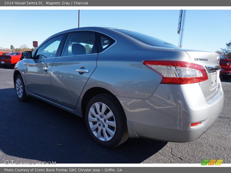 Magnetic Gray / Charcoal 2014 Nissan Sentra SV