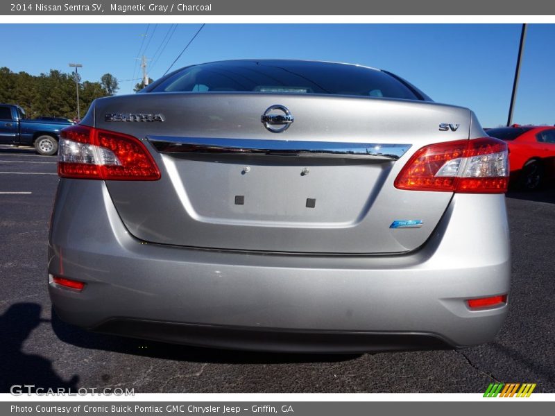 Magnetic Gray / Charcoal 2014 Nissan Sentra SV