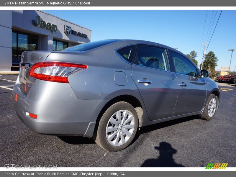 Magnetic Gray / Charcoal 2014 Nissan Sentra SV