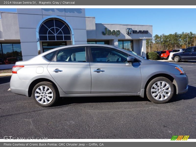 Magnetic Gray / Charcoal 2014 Nissan Sentra SV