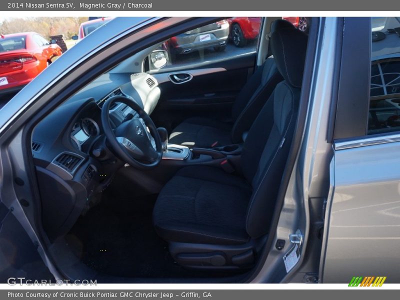 Magnetic Gray / Charcoal 2014 Nissan Sentra SV