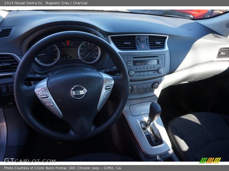 Magnetic Gray / Charcoal 2014 Nissan Sentra SV