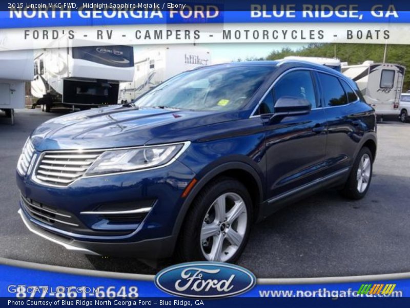 Midnight Sapphire Metallic / Ebony 2015 Lincoln MKC FWD