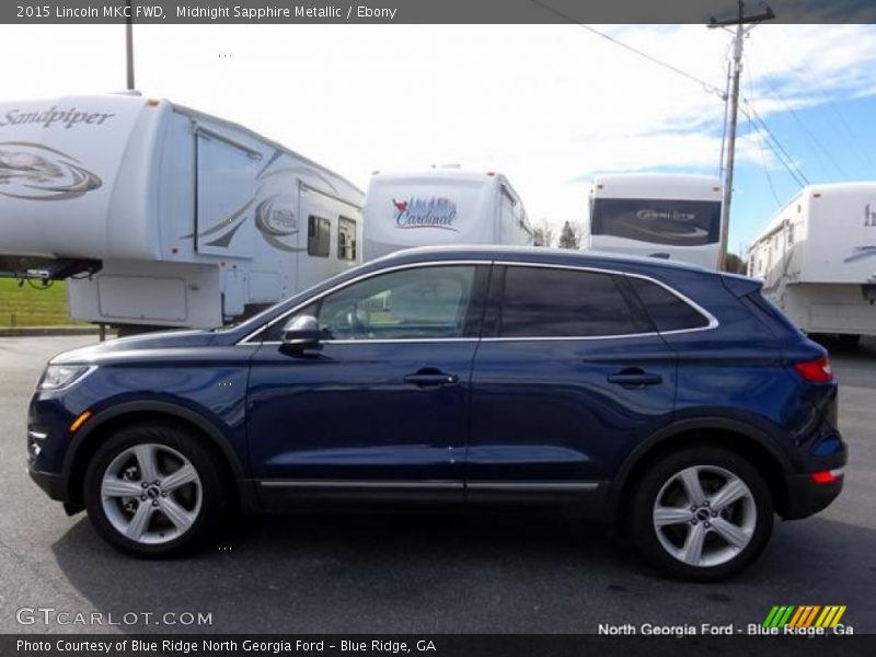 Midnight Sapphire Metallic / Ebony 2015 Lincoln MKC FWD