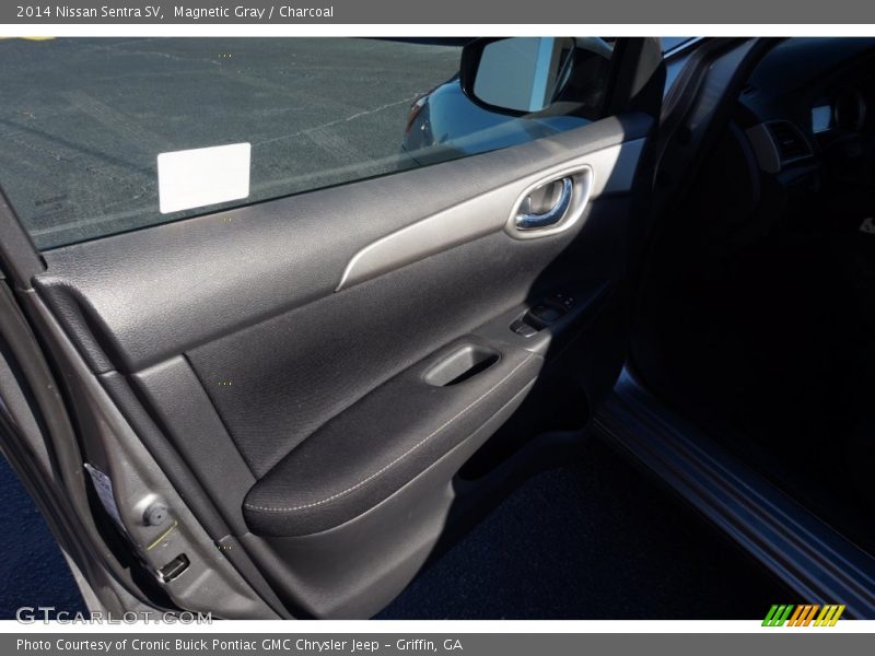 Magnetic Gray / Charcoal 2014 Nissan Sentra SV
