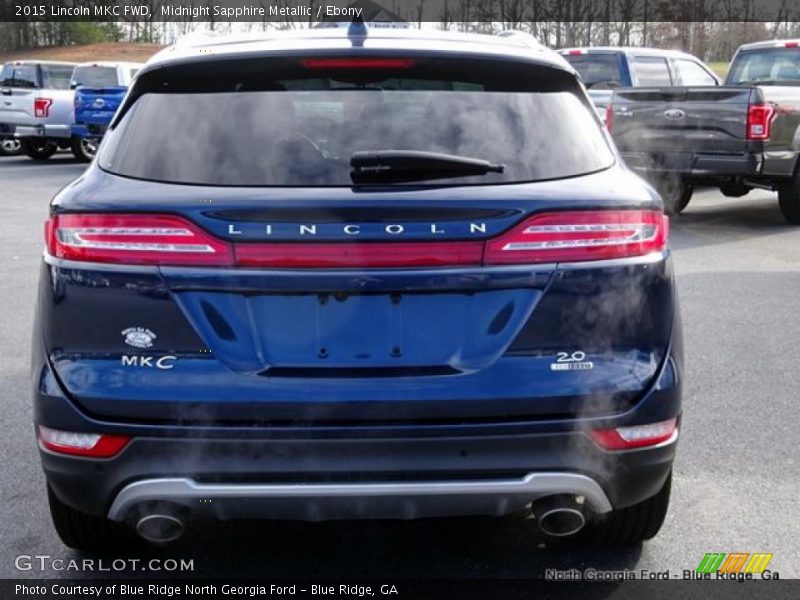 Midnight Sapphire Metallic / Ebony 2015 Lincoln MKC FWD