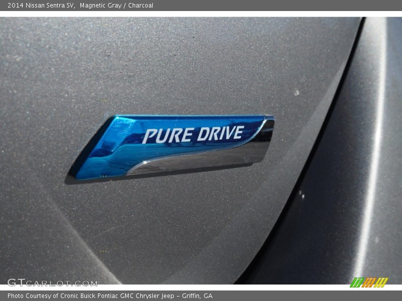 Magnetic Gray / Charcoal 2014 Nissan Sentra SV