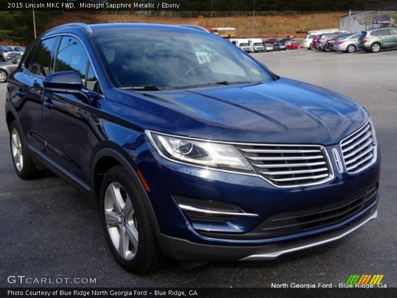 Midnight Sapphire Metallic / Ebony 2015 Lincoln MKC FWD