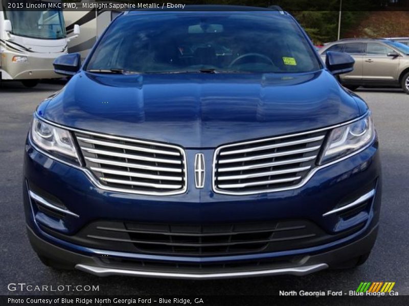 Midnight Sapphire Metallic / Ebony 2015 Lincoln MKC FWD