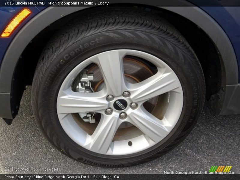 Midnight Sapphire Metallic / Ebony 2015 Lincoln MKC FWD