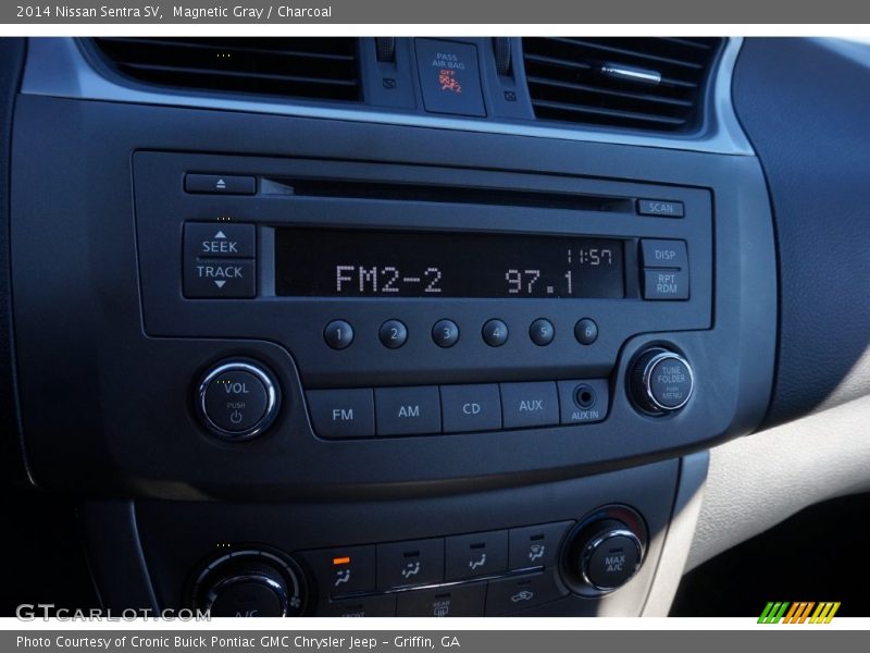 Magnetic Gray / Charcoal 2014 Nissan Sentra SV