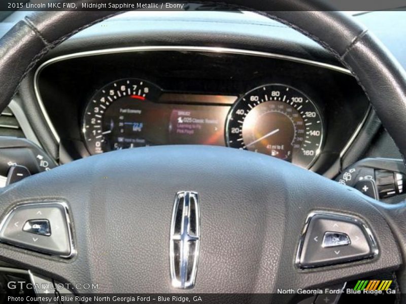 Midnight Sapphire Metallic / Ebony 2015 Lincoln MKC FWD