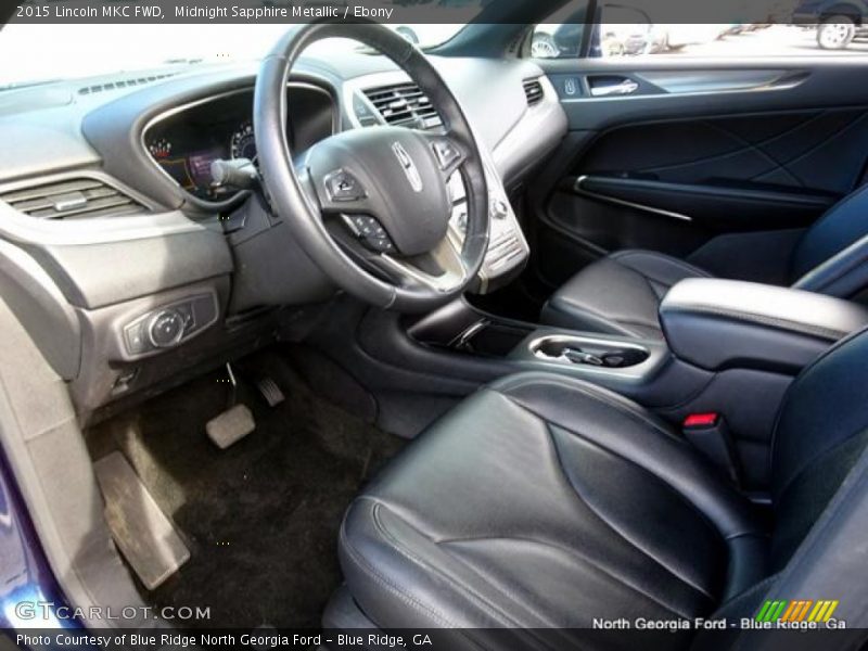Midnight Sapphire Metallic / Ebony 2015 Lincoln MKC FWD